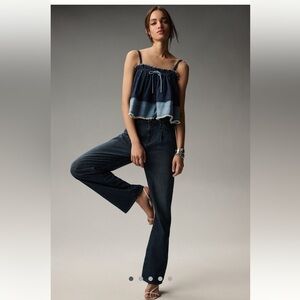 Anthropologie Modern American Topanga High rise Wide Leg Jeans